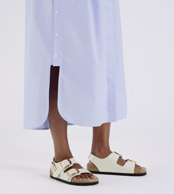 بيركنستوك بيركنستوك - بيج Flat Sandals