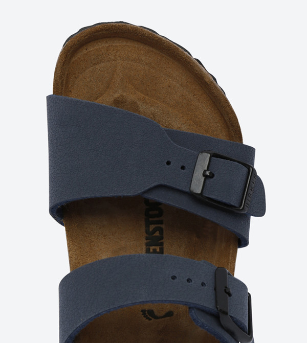 Birkenstock  Traditional Sandals - Navy Flat Sandals