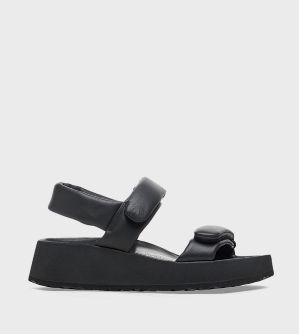Birkenstock  Sandals - Black Platforms