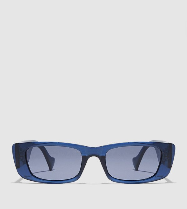 BlackOut 90s-revival - Blue Square Sunglasses