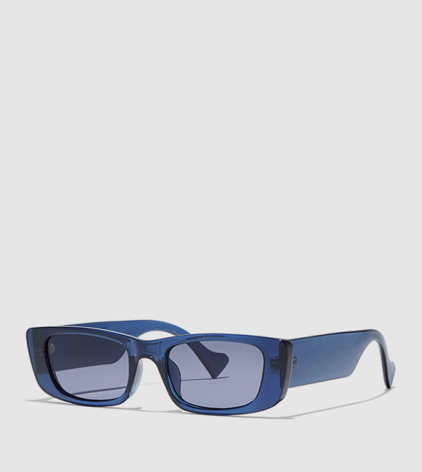 BlackOut 90s-revival - Blue Square Sunglasses