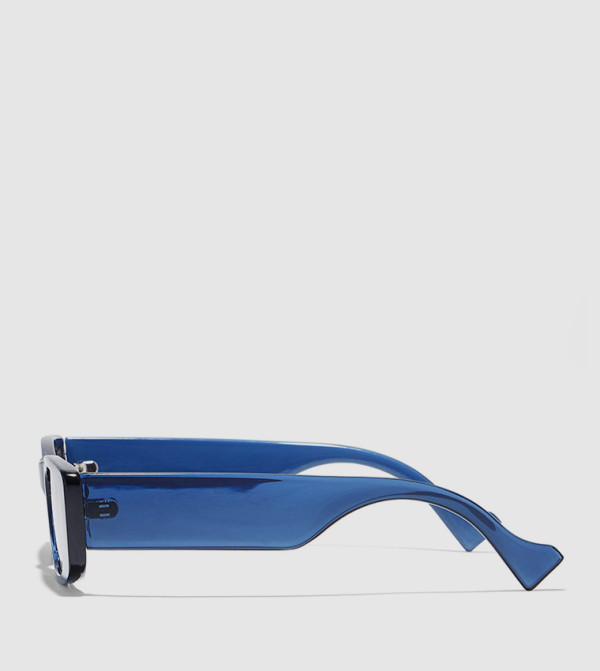 BlackOut 90s-revival - Blue Square Sunglasses