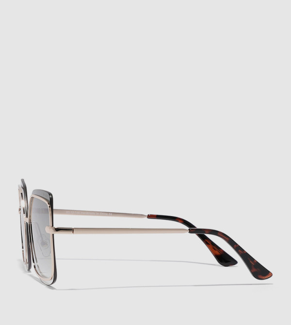 بلاك أوت بلاك أوت - ذهبي Square Sunglasses