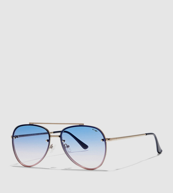 BlackOut  Aviators - Gold Aviators