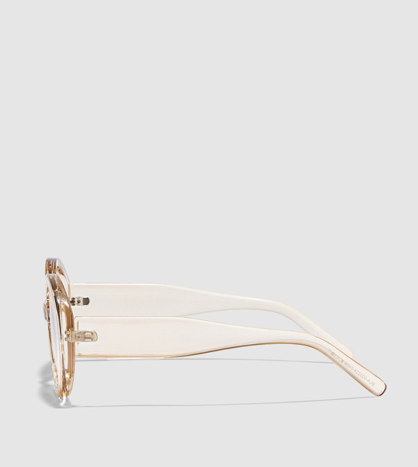 BlackOut 90s-revival - Brown Round Sunglasses