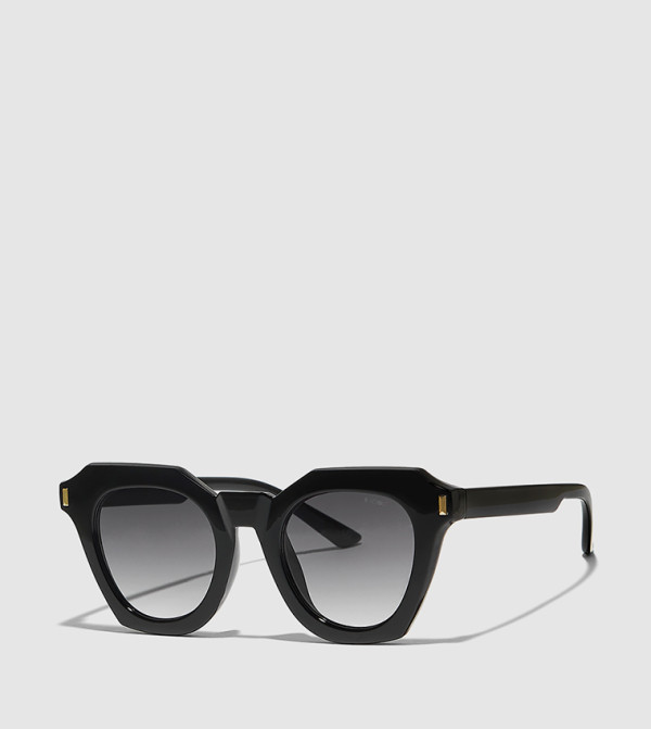 BlackOut  - Black Retro Sunglasses