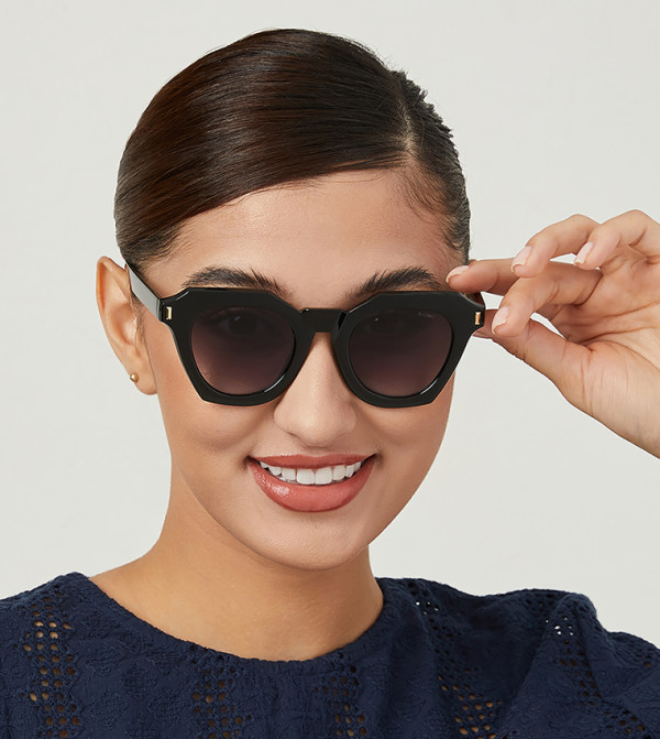 BlackOut  - Black Retro Sunglasses