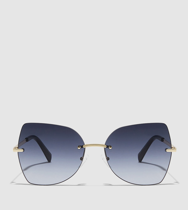 BlackOut BlackOut - Gold Retro Sunglasses