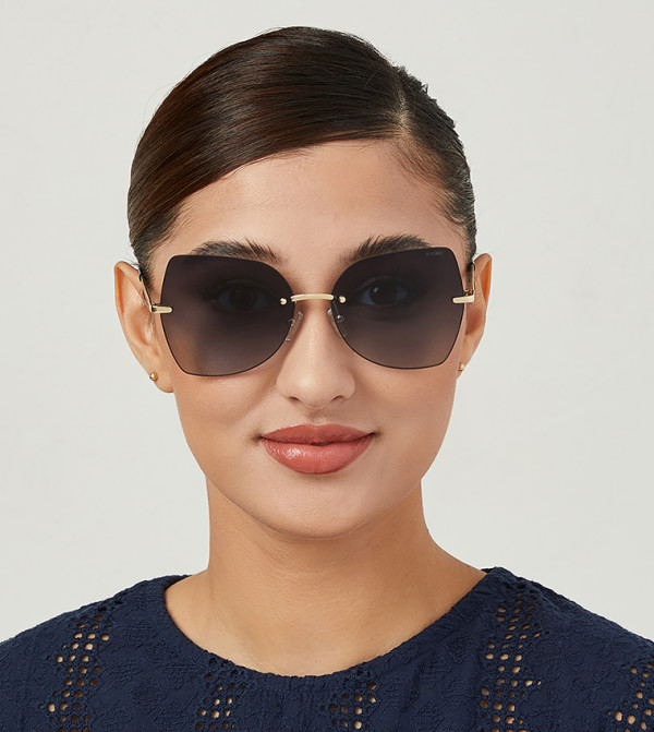 BlackOut BlackOut - Gold Retro Sunglasses