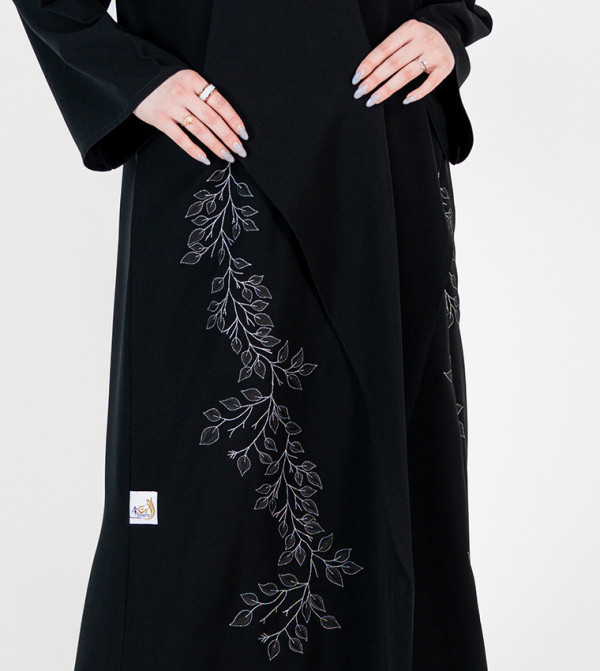 Rosette Abaya Rosette Abaya - Black Abaya