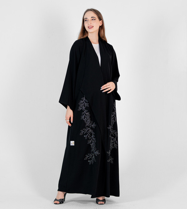 Rosette Abaya Rosette Abaya - Black Abaya