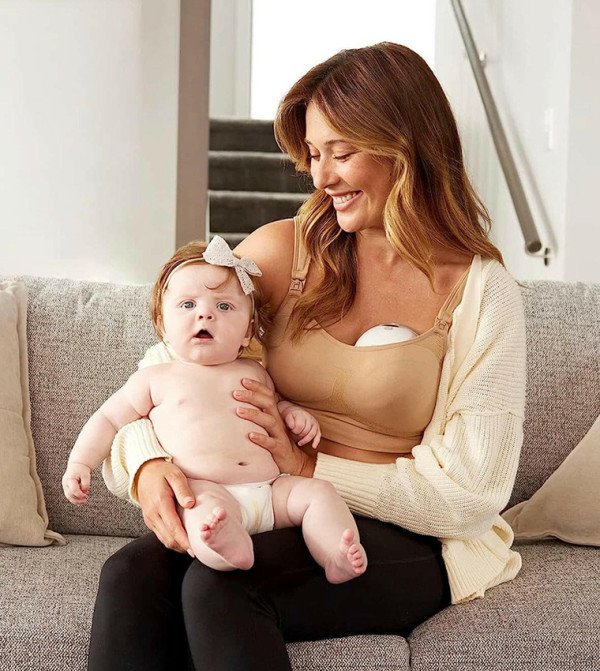 Momcozy Feeding - White Breast Feeding