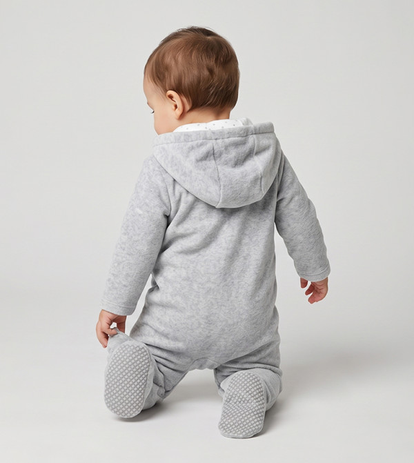 BABIES & MORE  Onepiece & Bodysuits - Grey Sleep Suits