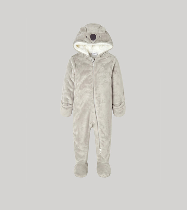 BABIES & MORE  Onepiece & Bodysuits - Grey Sleep Suits