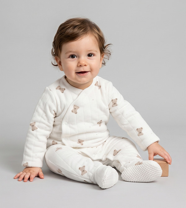 BABIES & MORE Sleep Suits - Cream Sleep Suits