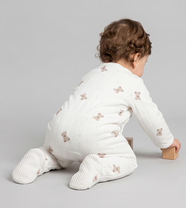 BABIES & MORE Sleep Suits - Cream Sleep Suits
