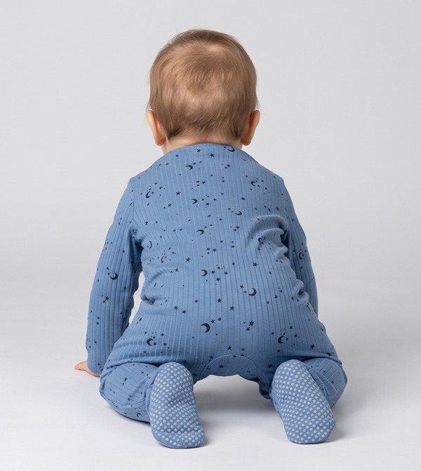 BABIES & MORE  Onepiece & Bodysuits - Blue Sleep Suits