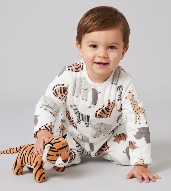 BABIES & MORE  Onepiece & Bodysuits - White Sleep Suits