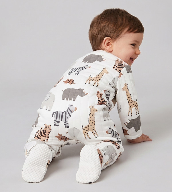 BABIES & MORE  Onepiece & Bodysuits - White Sleep Suits