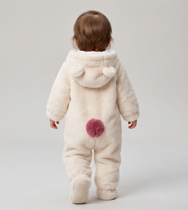 BABIES & MORE  Onepiece & Bodysuits - Cream Sleep Suits