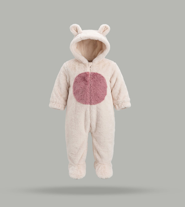 BABIES & MORE  Onepiece & Bodysuits - Cream Sleep Suits