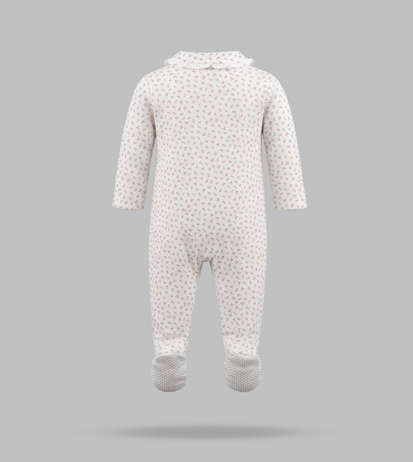 BABIES & MORE  Onepiece & Bodysuits - Cream Sleep Suits