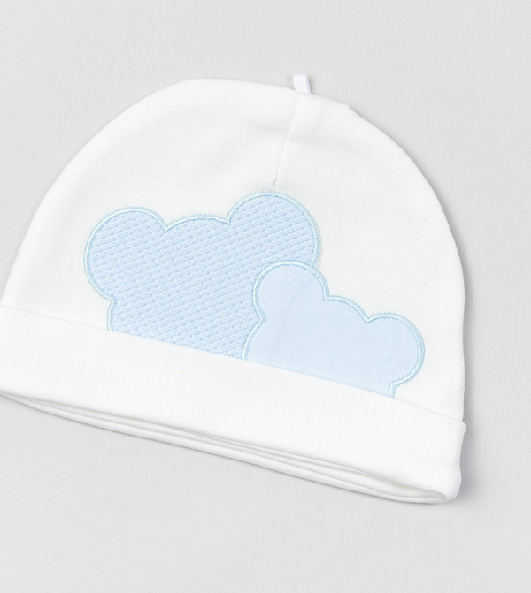 BABIES & MORE  Caps & Mittens - White Caps & Mittens