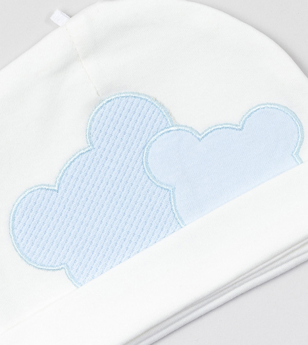 BABIES & MORE  Caps & Mittens - White Caps & Mittens