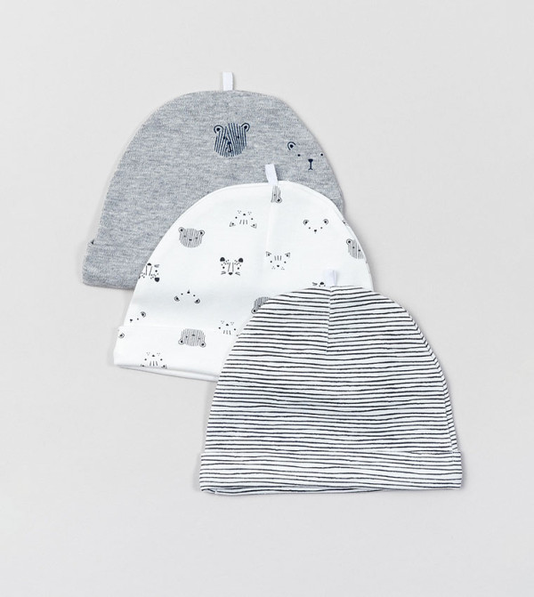 BABIES & MORE  Caps & Mittens - Multi Caps & Mittens