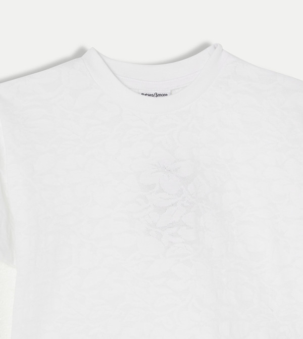 BABIES & MORE  graphic-tshirts - White T-shirts