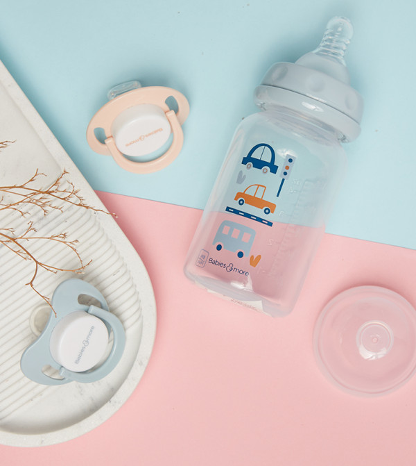 BABIES & MORE Feeding - Blue Feeding Bottles & Teats, Accessories