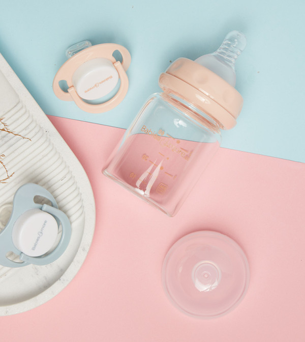 BABIES & MORE Feeding - Peach Feeding Bottles & Teats, Accessories