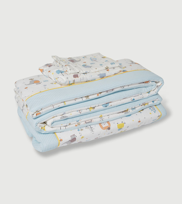 BABIES & MORE  - Blue Baby Bedding Sets & Pillows