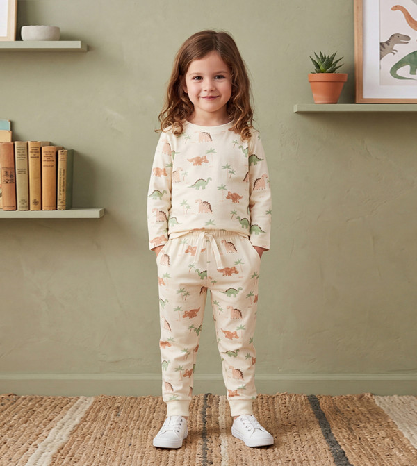 BABIES & MORE Top & Pyjama Sets - Beige Top & Pyjama Sets