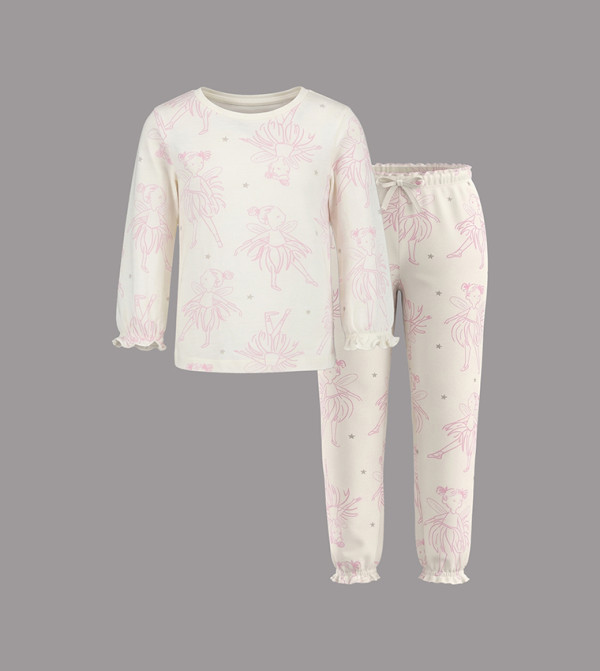 BABIES & MORE  Top & Pyjama Sets - Cream Top & Pyjama Sets