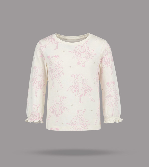 BABIES & MORE  Top & Pyjama Sets - Cream Top & Pyjama Sets