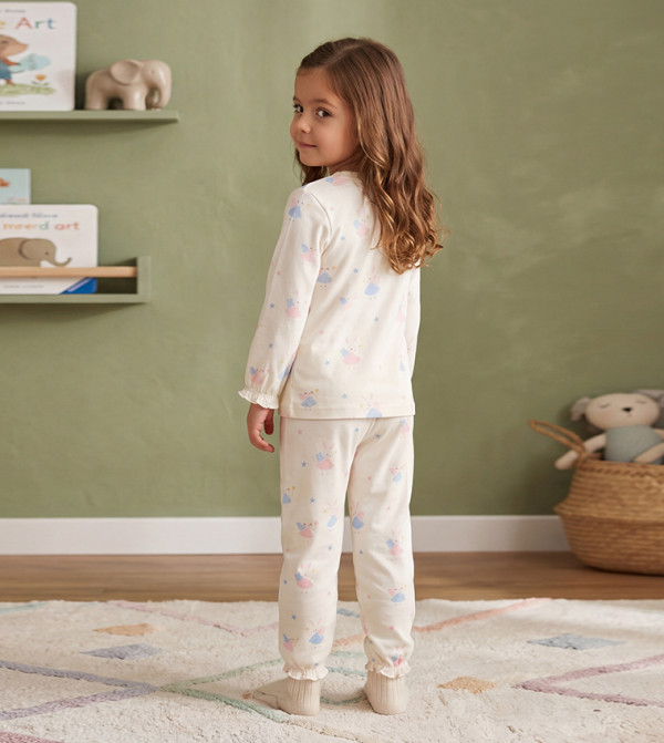 BABIES & MORE  Top & Pyjama Sets - Cream Top & Pyjama Sets