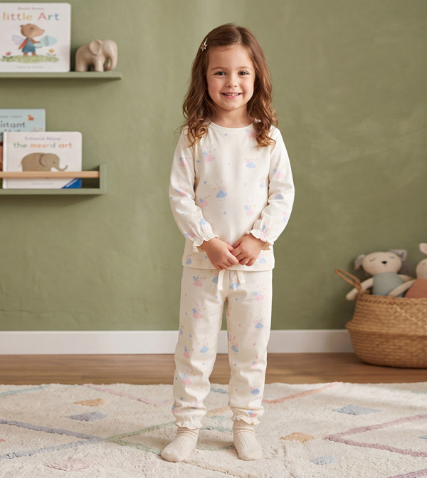 BABIES & MORE  Top & Pyjama Sets - Cream Top & Pyjama Sets
