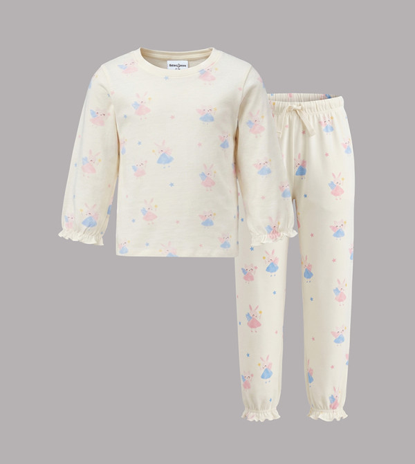 BABIES & MORE  Top & Pyjama Sets - Cream Top & Pyjama Sets