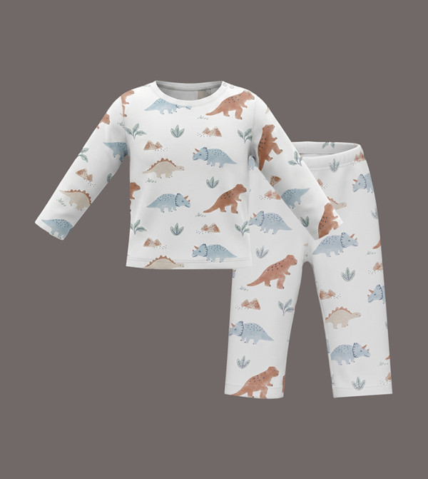 BABIES & MORE  Nightwear - White Top & Pyjama Sets