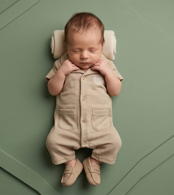 BABIES & MORE  Onepiece & Bodysuits - Beige Rompers