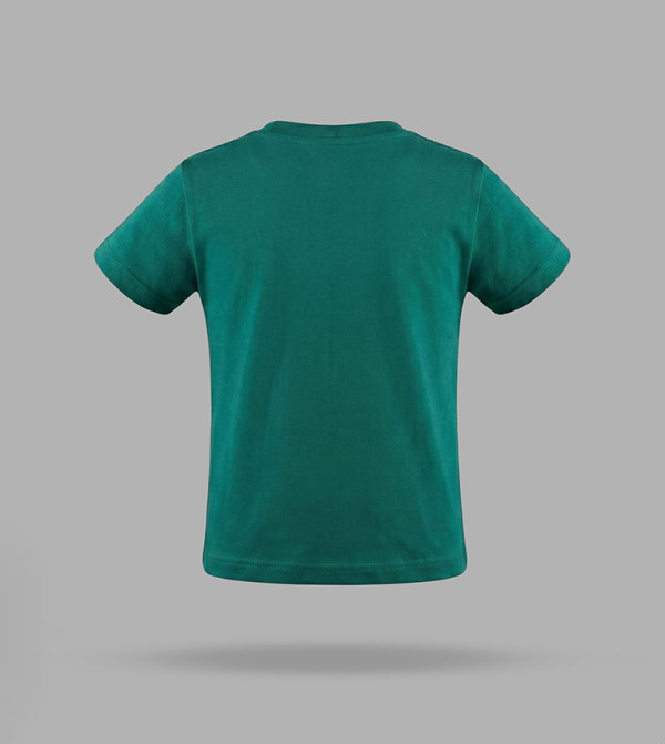 بيبيز آند مور  varsity-graphics - أخضر تي شيرتات