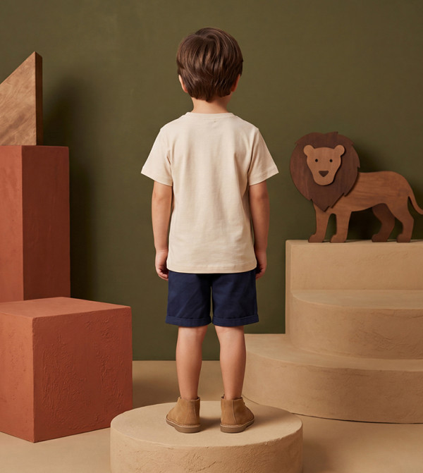 BABIES & MORE  built-for-play-k - Beige T-Shirts