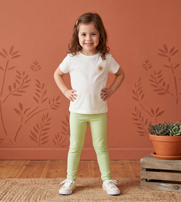 BABIES & MORE  Leggings - Green leggings