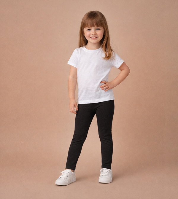 بيبيز آند مور  ليقينز - أسود leggings