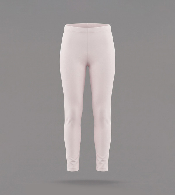 بيبيز آند مور  ليقينز - وردي leggings