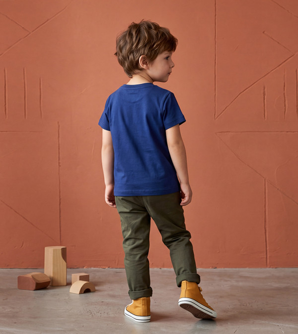 BABIES & MORE built-for-play-k - Navy T-shirts