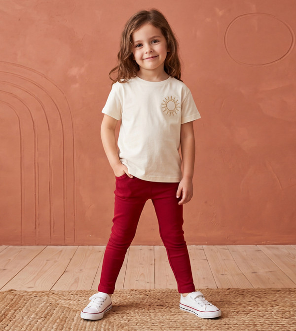 BABIES & MORE  Leggings - Red leggings