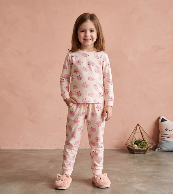 BABIES & MORE  Nightwear - Peach Top & Pyjama Sets