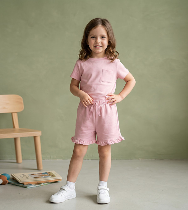 BABIES & MORE  T-shirts & Bottoms - Pink T-shirts & Bottoms
